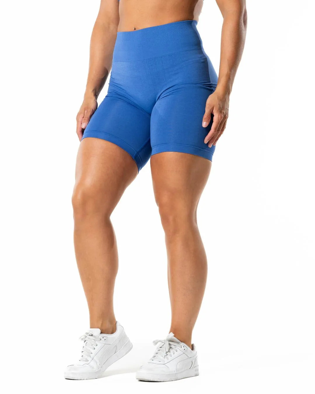 Prime Scrunch Shorts 7.5" - Cobalt